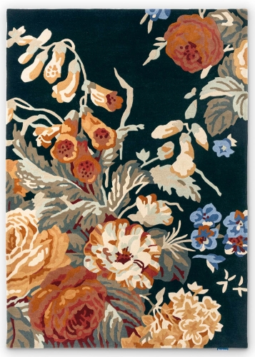 Dywan STAPLETON PARK NAVY BURNT ORANGE Louis de Poortere  różne warianty