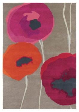 Dywan POPPIES RED ORANGE Louis de Poortere  różne warianty