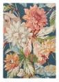 Dywan DAHLIA ROSEHIP TEAL Louis de Poortere różne warianty 