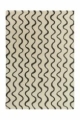 Dywan Beżowo-Czarny z Geometrycznym Wzorem - RIBBON CHARCOAL 124305 różne rozmiary 