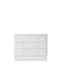 Komoda Wood White z 3 szufladami Oliver Furniture