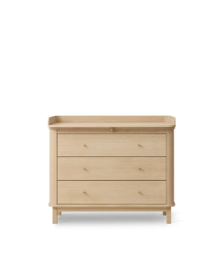 Komoda z Przewijakiem Wood Oak z 3 szufladami Oliver Furniture