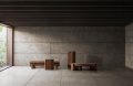 Stolik kawowy BRUTALIST okrągły  VICAL 