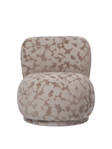 Fotel Rico Piccolo Lounge Chair - Swivel - Cilla Ferm Living 