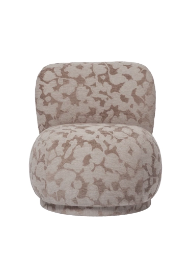 Fotel Rico Piccolo Lounge Chair - Swivel - Cilla Ferm Living 