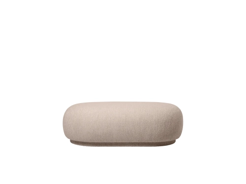 Puf Rico Ottoman - Soft Bouclé Ferm Living  