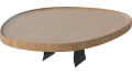 Taca Coast Sofa Tray 36,5 x 44,5 x H2 cm Bolia 