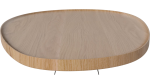 Taca Coast Sofa Tray 36,5 x 44,5 x H2 cm Bolia 