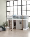 Zasłona Curtain for Wood Original bunk bed and low loft bed (128cm)  Dear April różne warianty 