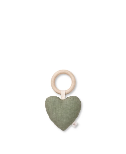 Grzechotka Lara Heart Rattle Teether Oliver Furniture różne warianty