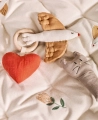 Grzechotka Lara Heart Rattle Teether Oliver Furniture różne warianty