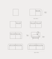 Sofa Chimney  | 2-seater vipp632 Vipp różne warianty 