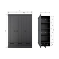Szafa Connect drawer strip doors dust Woood różne warianty
