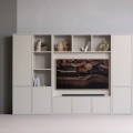 Szafka Meggy tv storage cabinet 160 cm pine dust WOOOD 