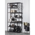 Regał Teun cabinet metal black Woood