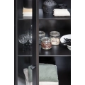 Gablota Xam display display case pine black Woood