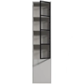 Regał Basic display cabinet pine mist Woood 