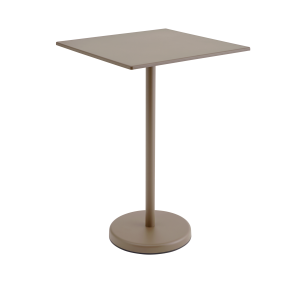 Stolik Linear Steel Café Table  70 x 70 h: 105 cm MUUTO różne warianty 