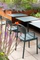 Stolik Linear Steel Café Table  70 x 70 h: 105 cm MUUTO różne warianty 