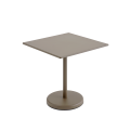 Stolik Linear Steel Café Table 70 x 70 h: 73 cm MUUTO różne warianty