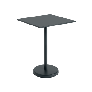 Stolik Linear Steel Café Table  70 x 70 h: 95 cm MUUTO różne warianty 