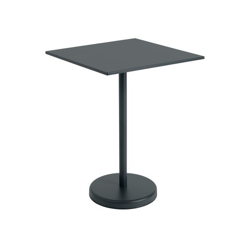 Stolik Linear Steel Café Table  70 x 70 h: 95 cm MUUTO różne warianty 