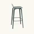 Stołek Visu Bar Stool Wood Base - 75 cm / 29.5" No Upholstery Muuto różne kolory  
