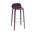 Stołek Visu Bar Stool Wood Base - 75 cm / 29.5" No Upholstery Muuto różne kolory  