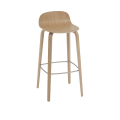 Stołek Visu Bar Stool Wood Base - 75 cm / 29.5" No Upholstery Muuto różne kolory  