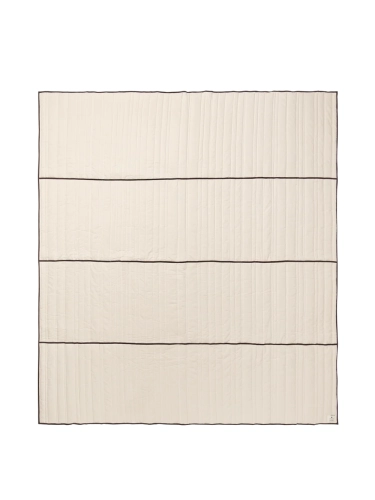 Narzuta Vari Double Natural/Dark Chocolate Ferm Living