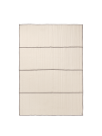 Narzuta Vari Single Natural/Dark Chocolate Ferm Living