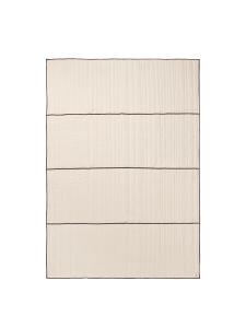 Narzuta Vari Single Natural/Dark Chocolate Ferm Living