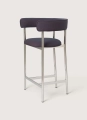 Krzesło  barowe Font armstool 75 Mirror polished steel  Mobel Copenhagen różne warianty