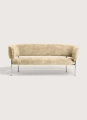 Sofa Font lounge Mirror polished steel Mobel Copenhagen różne warianty 