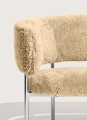 Sofa Font lounge Mirror polished steel Mobel Copenhagen różne warianty 