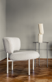 Sofa Font lounge Mirror polished steel Mobel Copenhagen różne warianty 