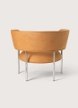 Fotel Font lounge armchair 38 cm Mirror polished steel Mobel Copenhagen różne warianty  