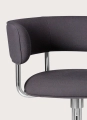 Fotel Font Swivel wheels armchair Mirror polished steel Mobel Copenhagen różne warianty 