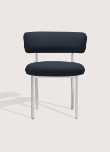 Krzesło Font chair Mirror polished steel Mobel Copenhagen różne warianty 