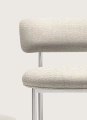 Krzesło Font chair Mirror polished steel Mobel Copenhagen różne warianty 