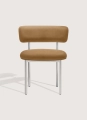 Krzesło Font chair Mirror polished steel Mobel Copenhagen różne warianty 