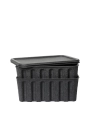 Pudełko Paper Pulp Charcoal Ferm Living Zestaw 2 Sztuk różne rozmiary