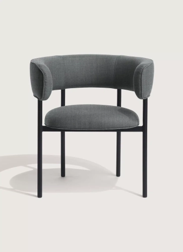 Fotel Font lounge armchair 45 cm Mirror Black frame Mobel Copenhagen różne warianty  