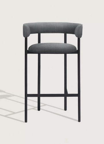 Krzesło  barowe Font armstool 65 Black frame Mobel Copenhagen różne warianty  