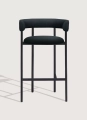 Krzesło  barowe Font armstool 65 Black frame Mobel Copenhagen różne warianty  
