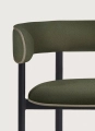 Krzesło  barowe Font armstool 65 Black frame Mobel Copenhagen różne warianty  