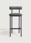 Krzesło  barowe Font stool 65 Black frame Mobel Copenhagen różne warianty 