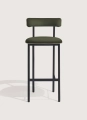 Krzesło  barowe Font stool 65 Black frame Mobel Copenhagen różne warianty 