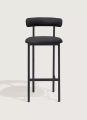 Krzesło  barowe Font stool 65 Black frame Mobel Copenhagen różne warianty 