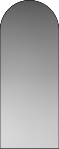 Lustro Ripple 200x80 czarne Bolia